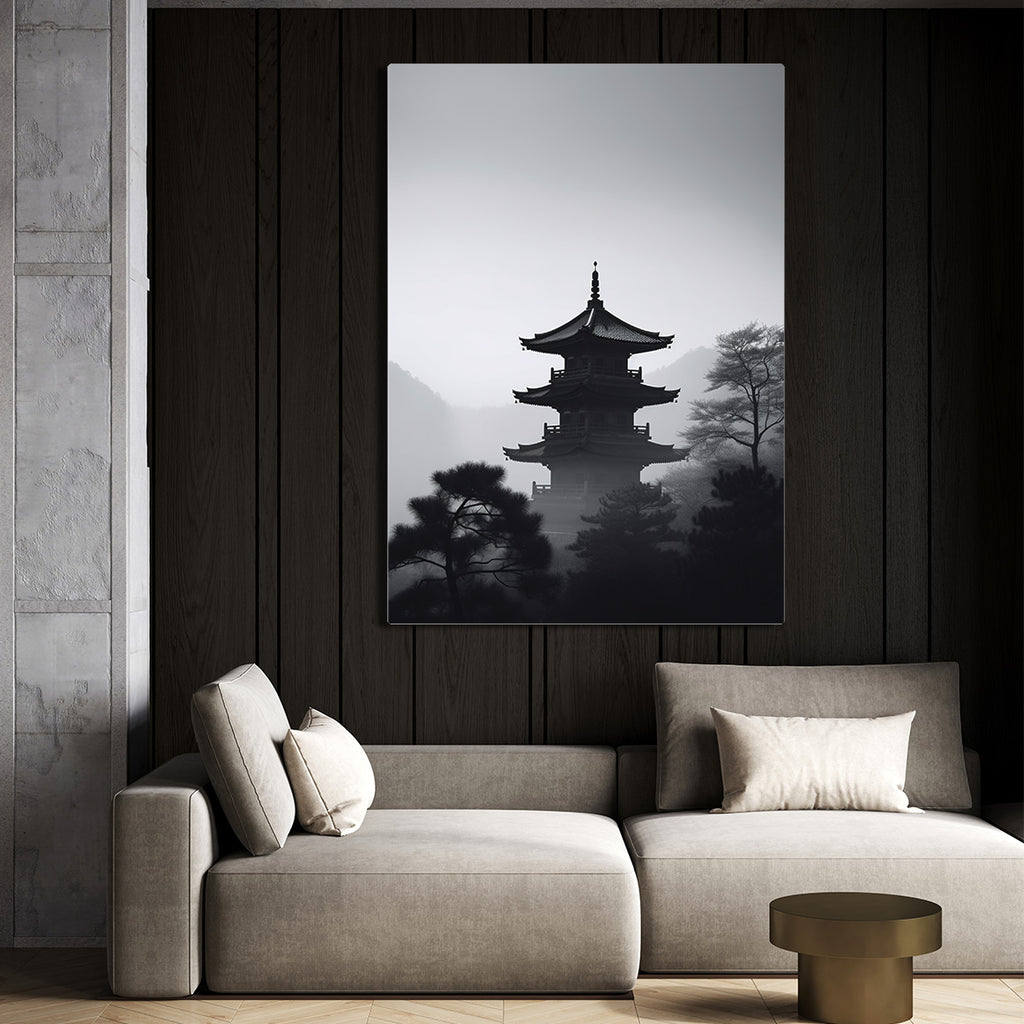 tableau-japonais-noir-et-blanc