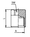 Размеры фитинга SF-Z2613