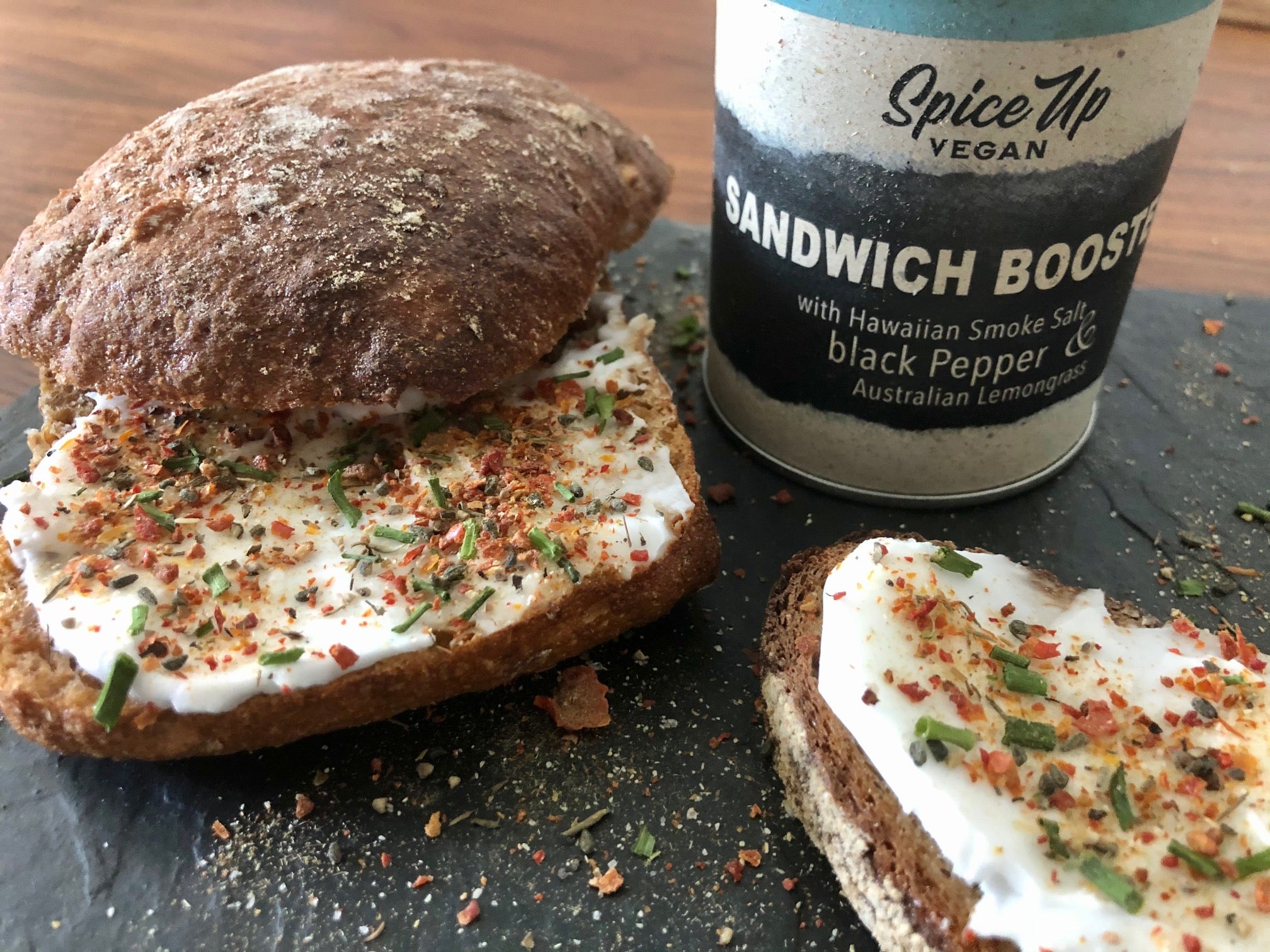 Butterbrote mit Sandwich Booster
