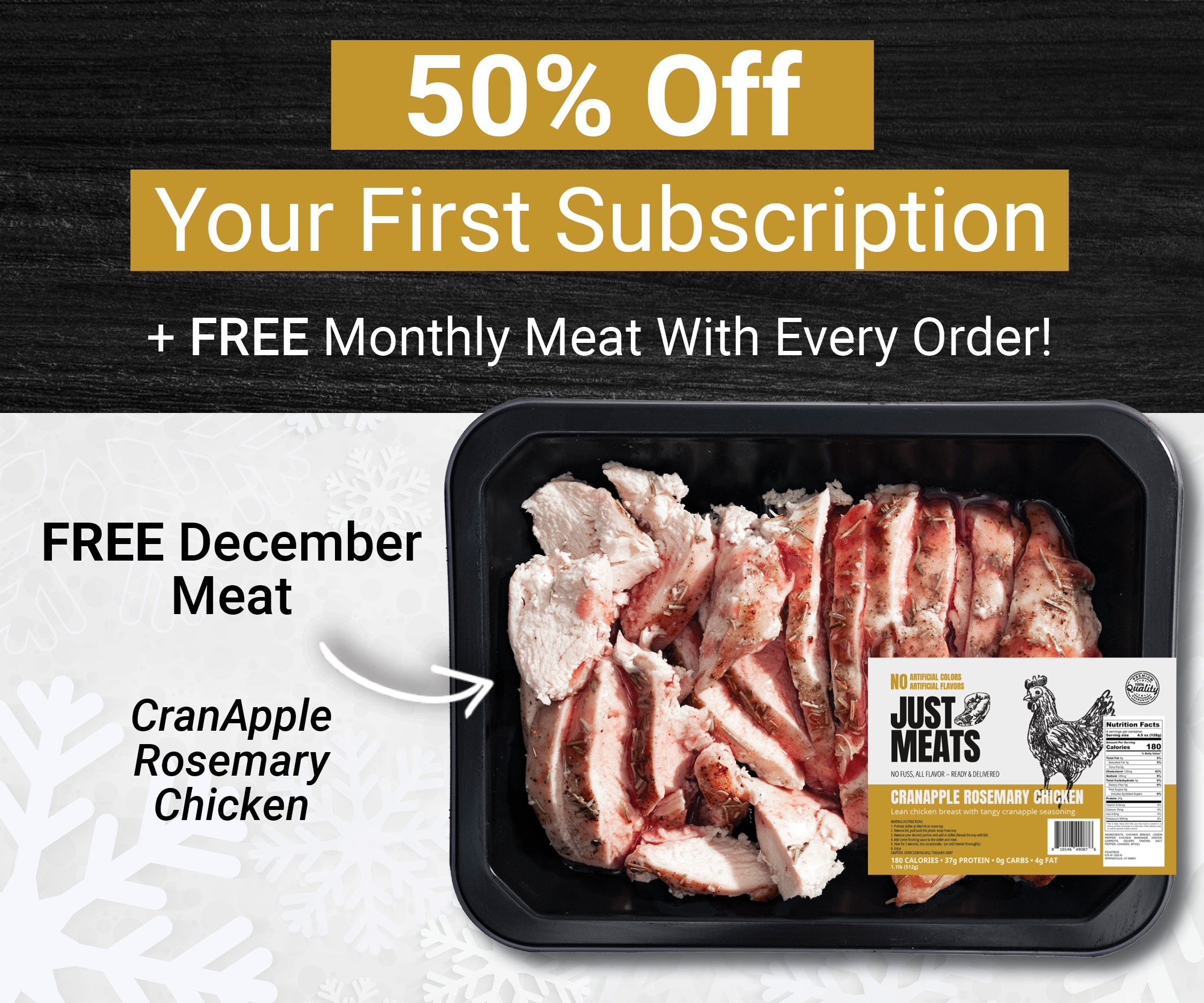 Just Meats  No Fuss, All Flavor – Ready & Delivered!