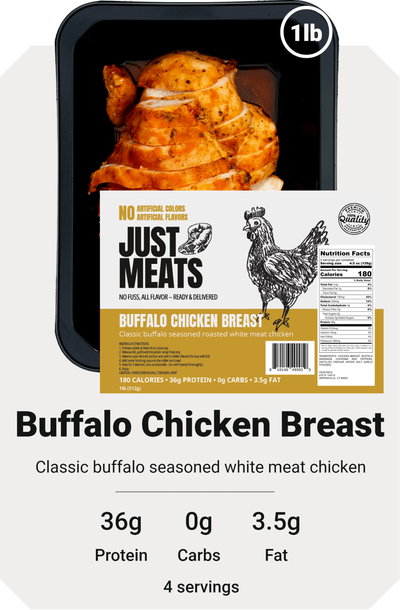 Buffalo Chicken Breast