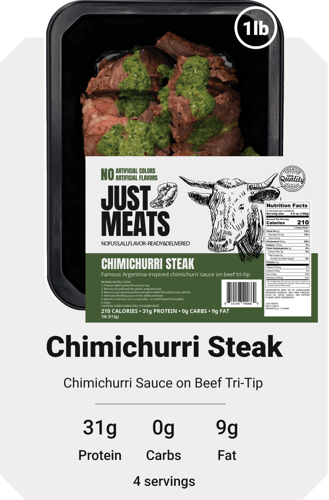 Chimichurri Steak