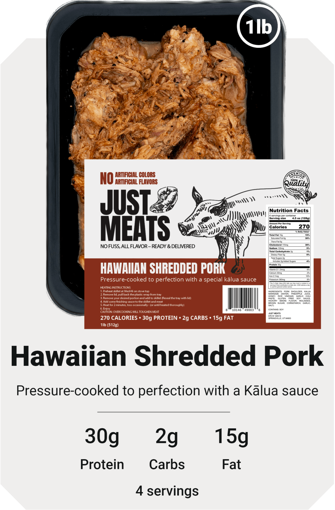Hawaiian Shredded Pork