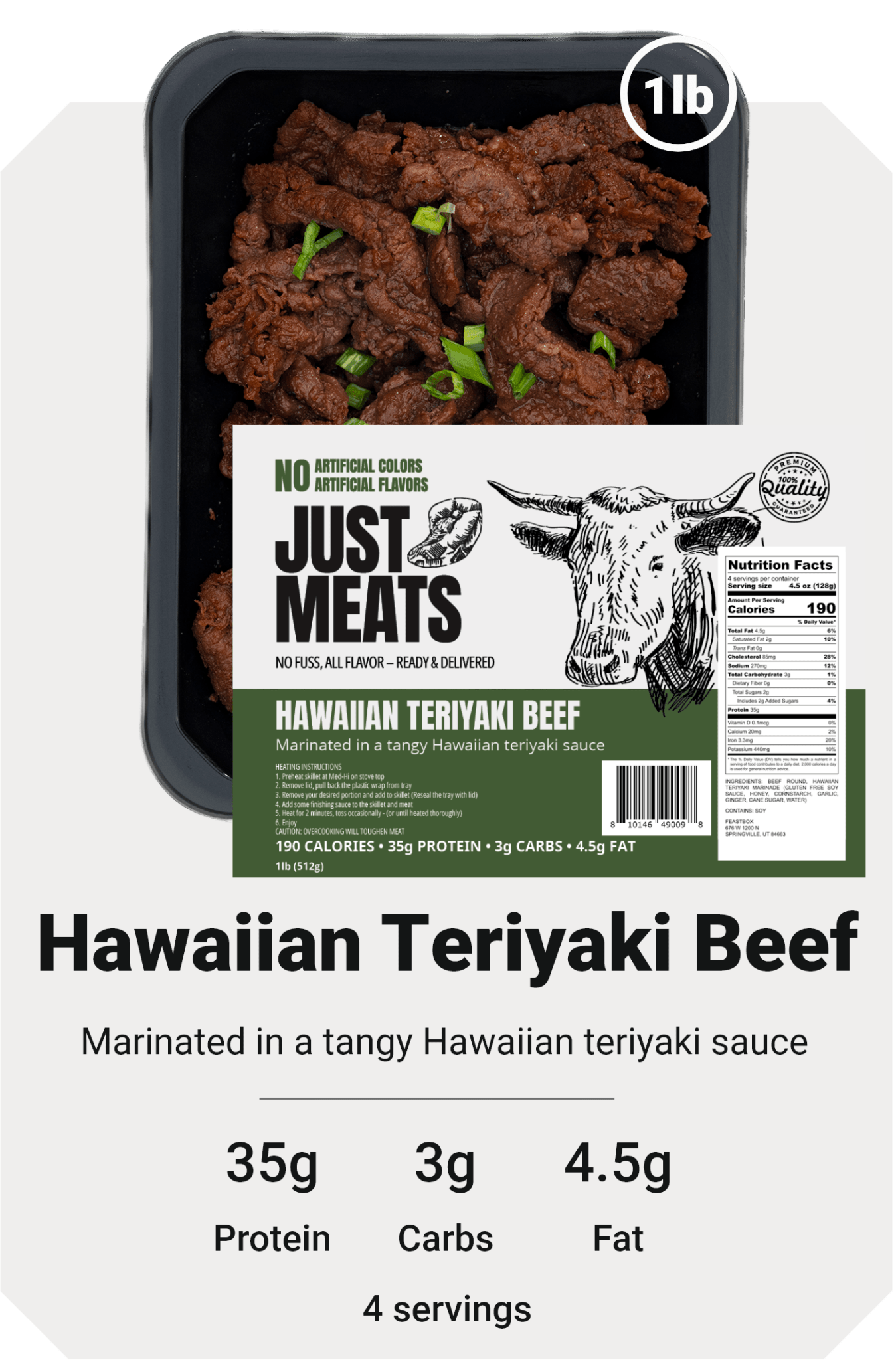 Hawaiian Teriyaki Beef