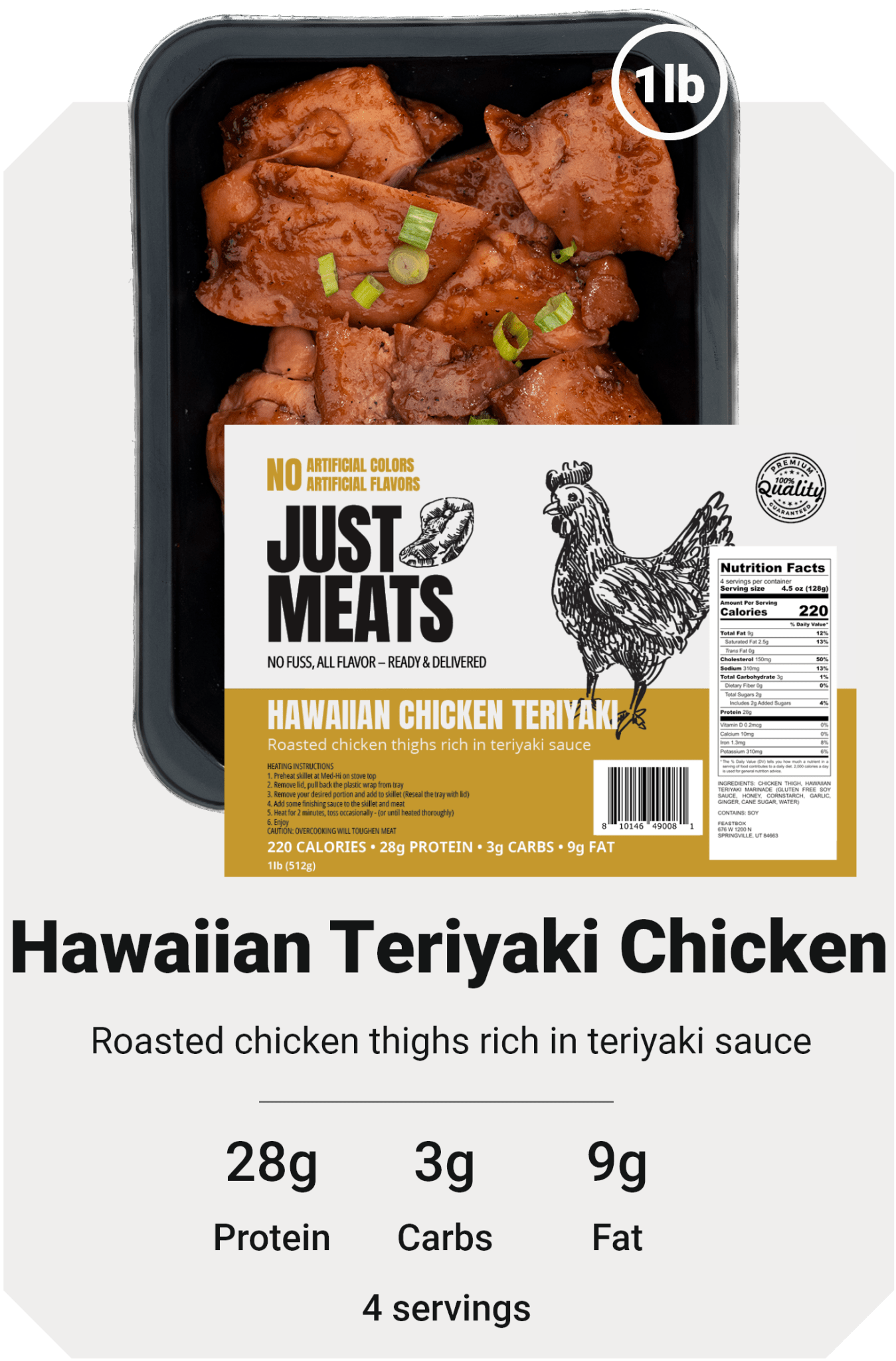 Hawaiian Teriyaki Chicken