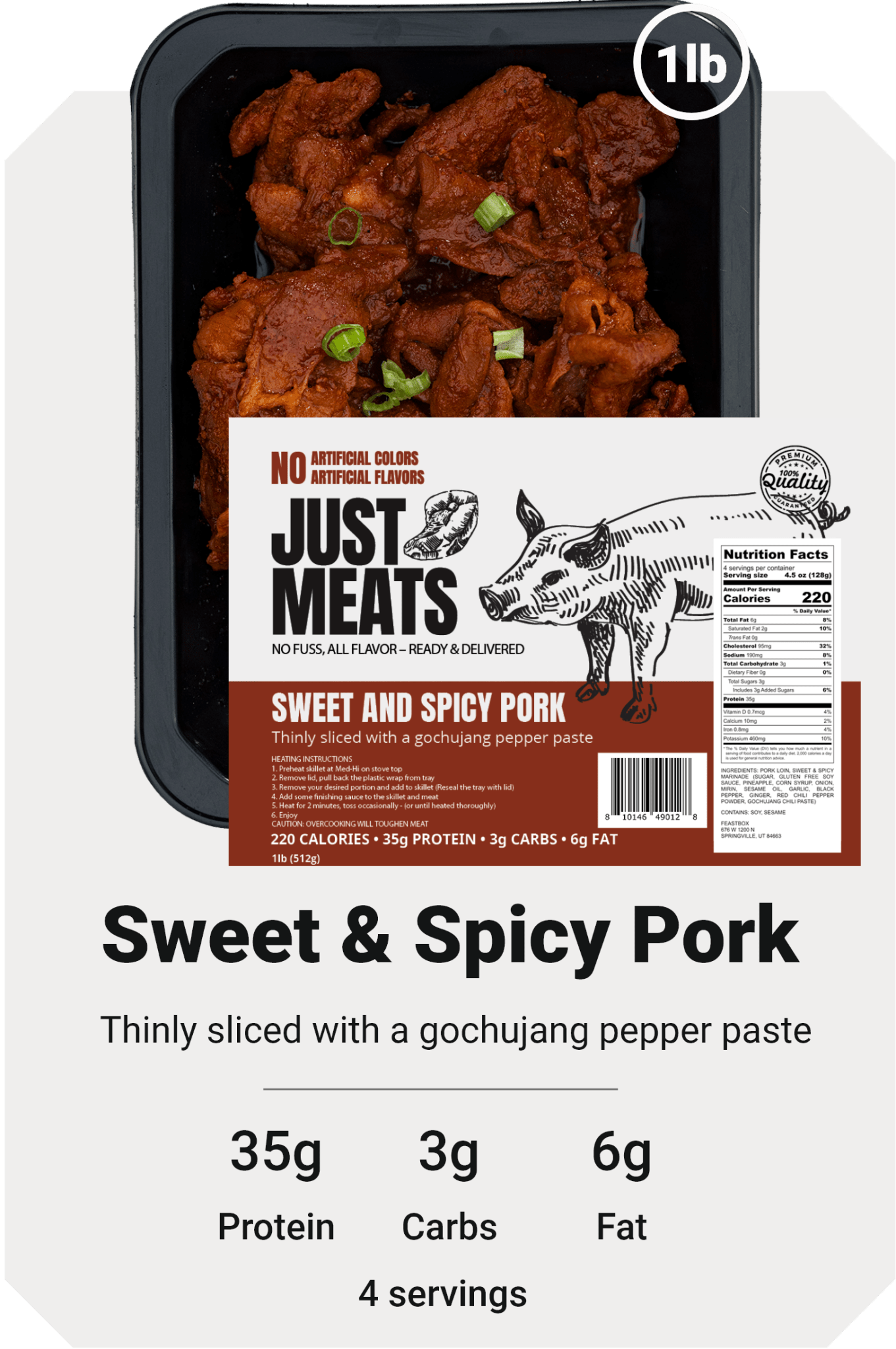 Sweet and Spicy Pork