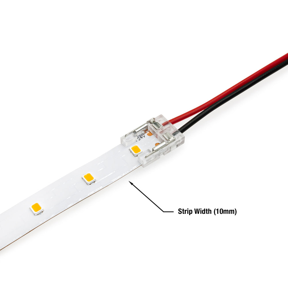 Connecteur ruban led IP20 10mm mono - Integratech