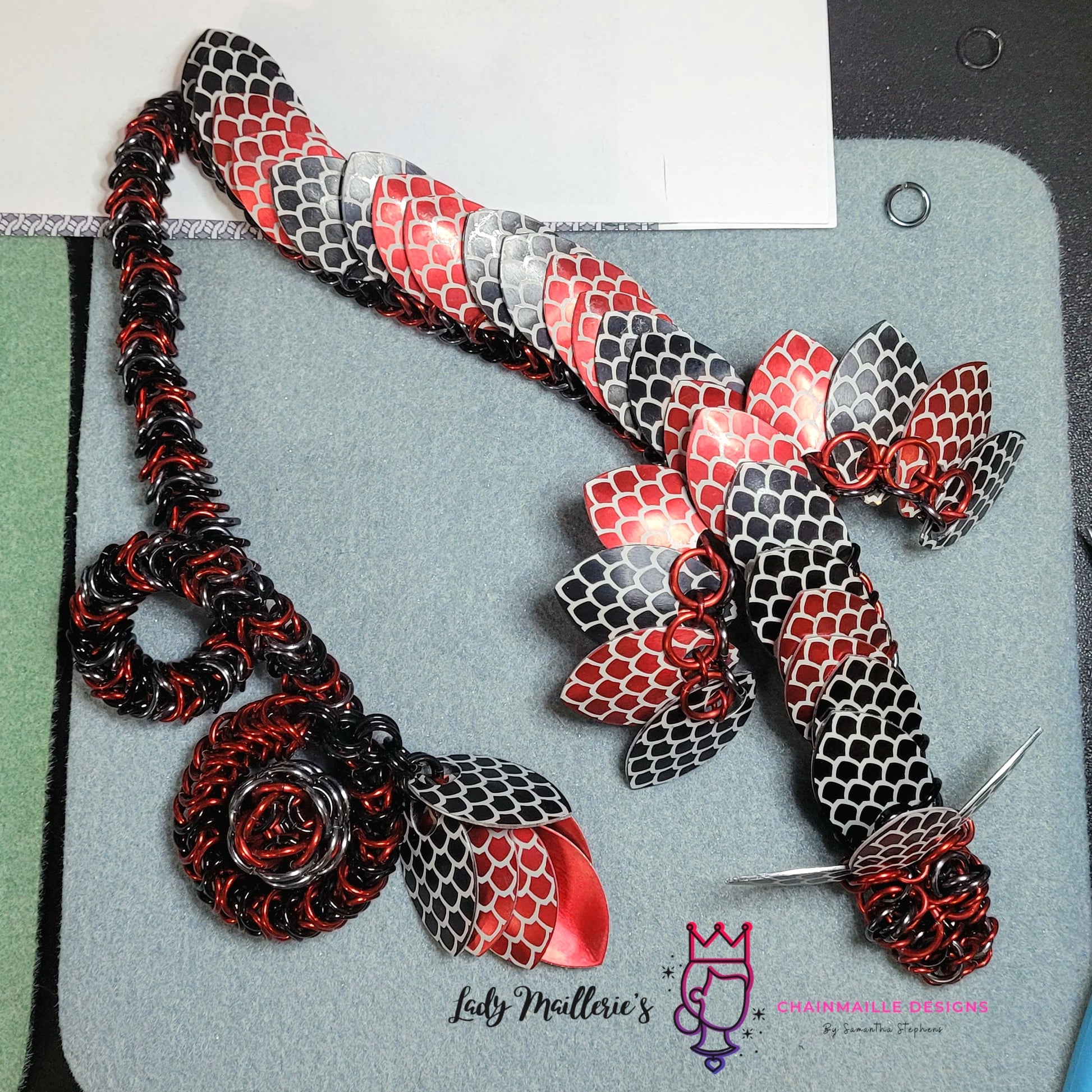 chainmaille scale patterns