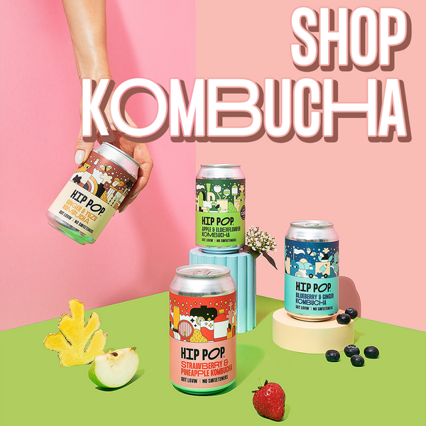 Hip Pop Kombucha Cans - Shop Kombucha