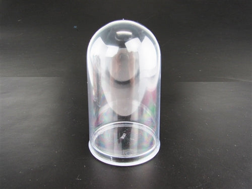 136mm Clear Plastic Fillable Ornament Balls (6 Pack)