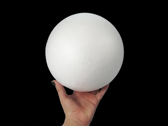 8 Smooth Foam Craft Balls - Polystyrene (Not Styrofoam) (1pc