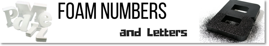 5 Foam Numbers (0 thru 9) – Americasfavors