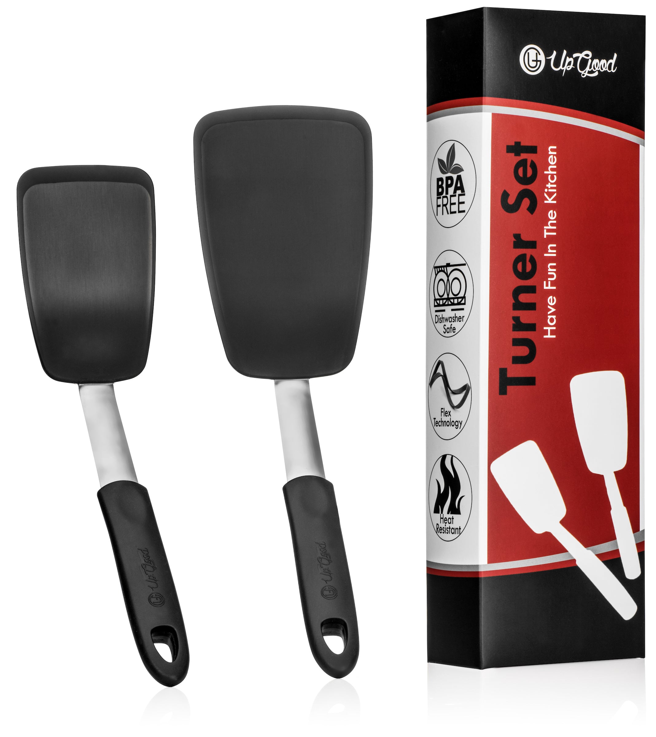 4-Piece Silicone Spatula Set – UpGood