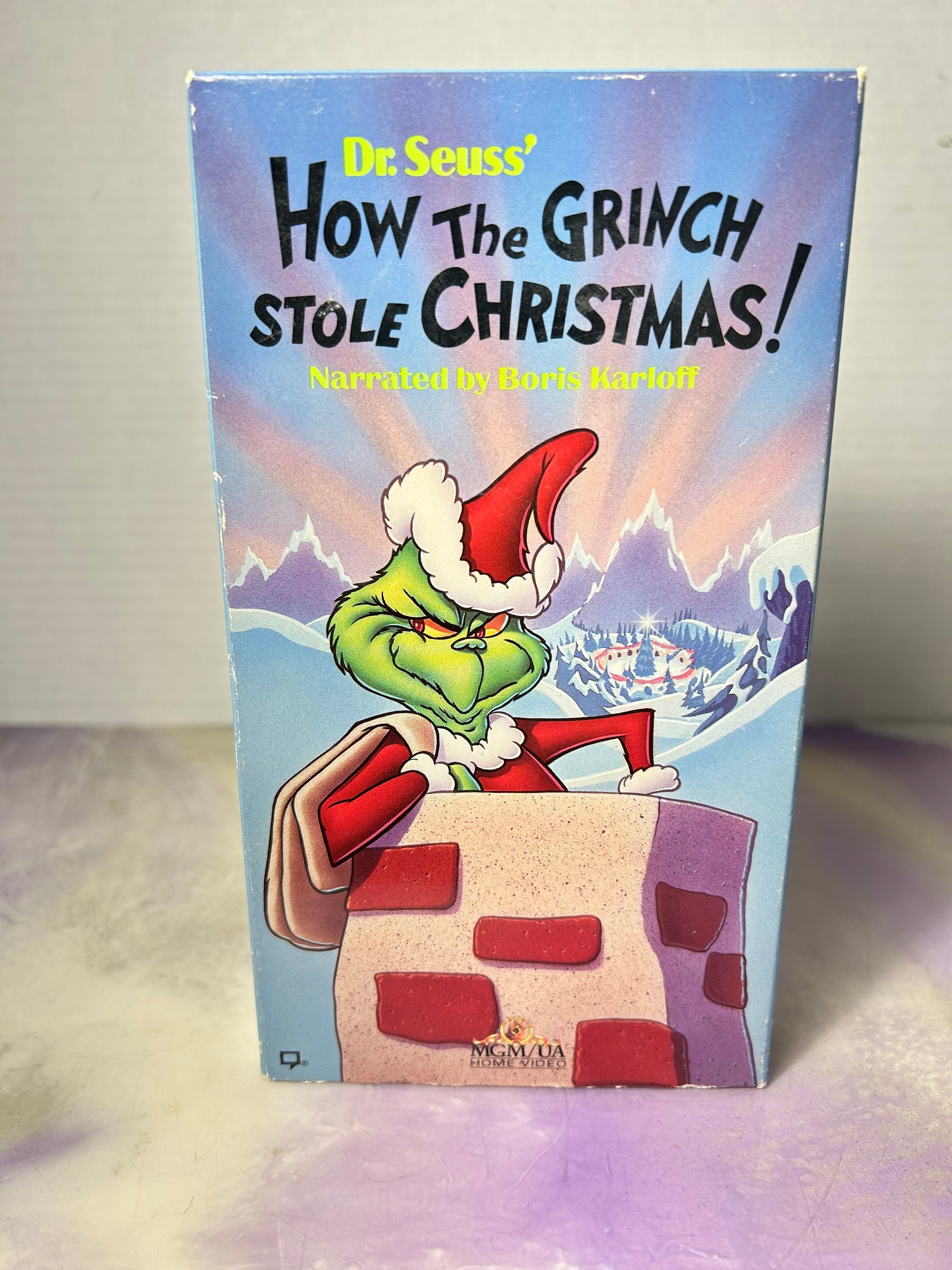 Original 1966 Version How the Grinch Stole Christmas (VHS, 1994) MGM D ...