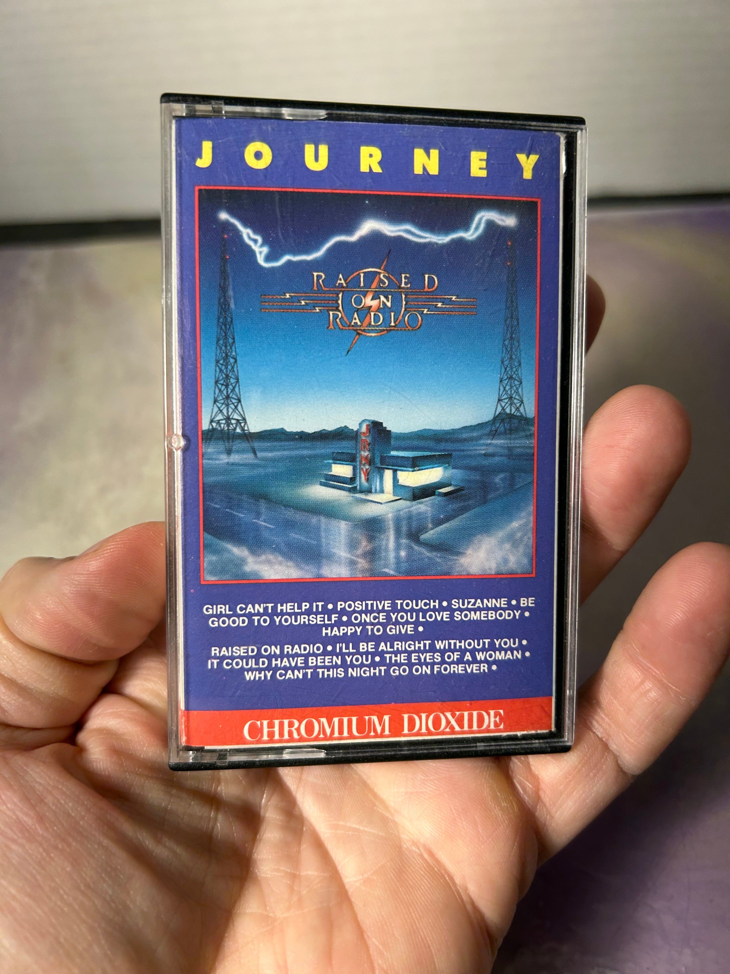 Journey - Raised on Radio - Cassette Tape Vintage Rock Album / Cassett –  CPJCollectibles