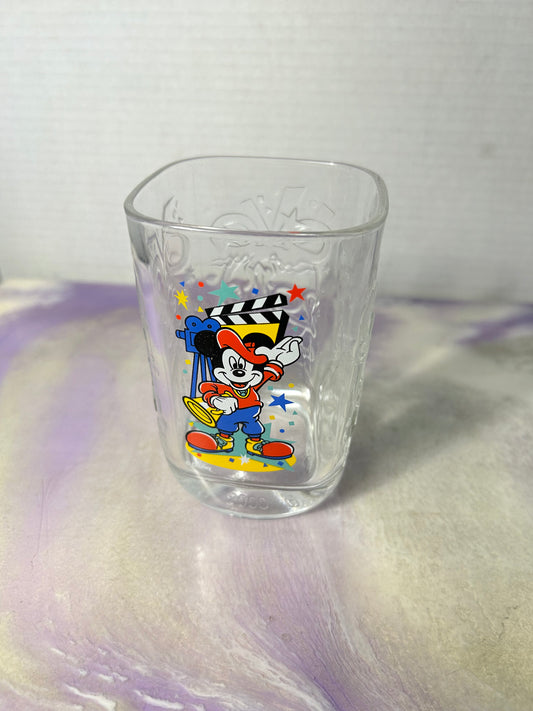 Vintage Disney Mickey Mouse 1938-1988 Collectible Drinking Glass