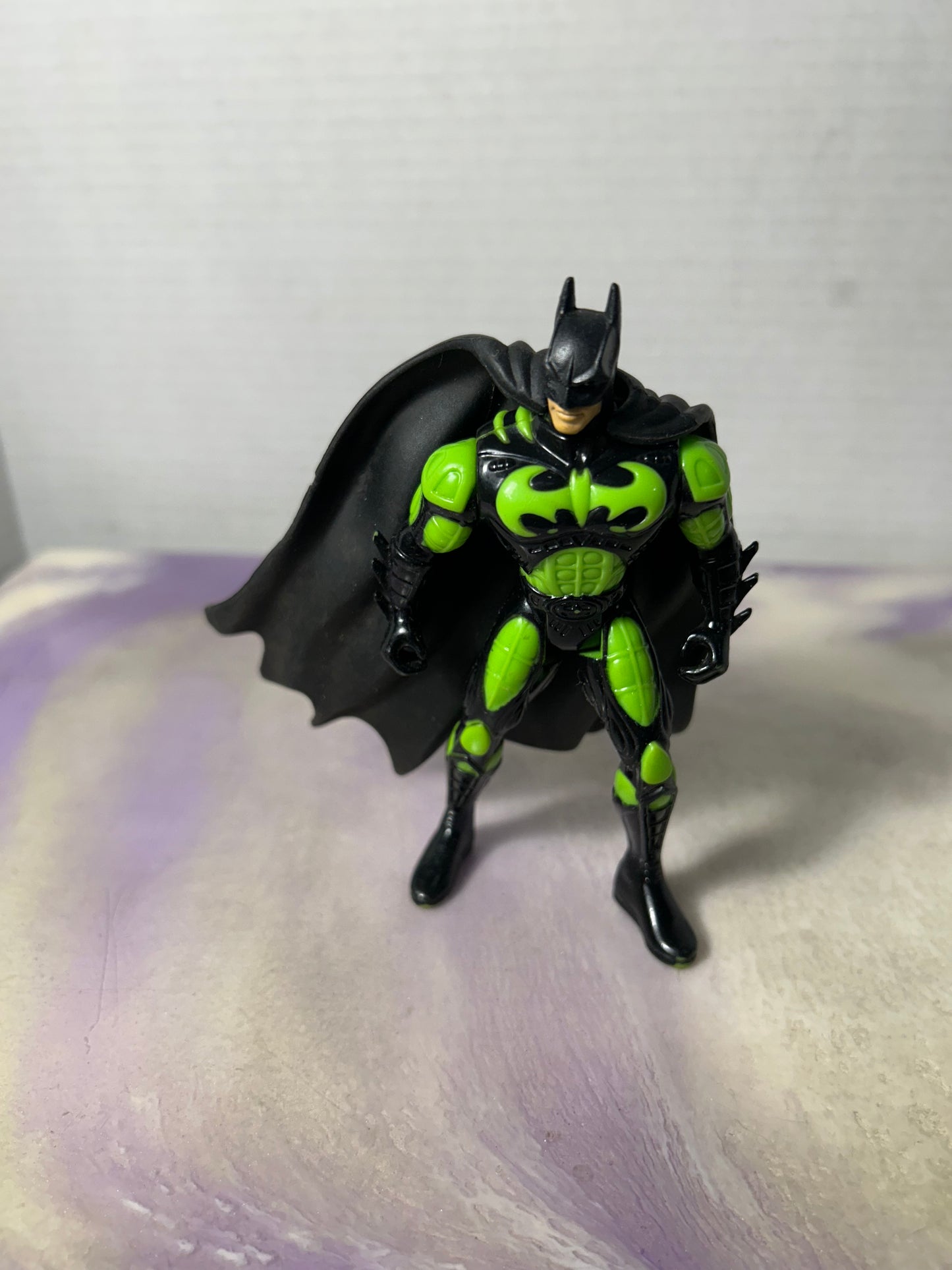 Vintage 1990 Kenner Batman Figure Green and Black Outfit Batman Figure –  CPJCollectibles