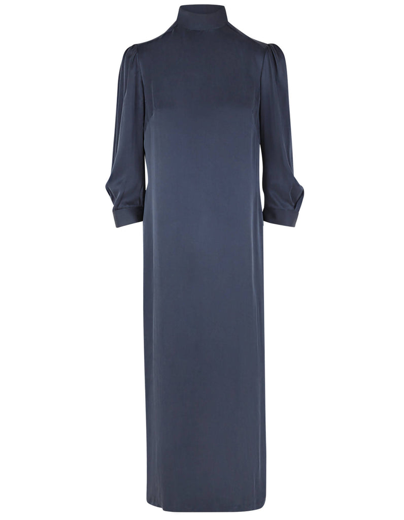 Julia Leifert - Organic silk midi dress– NOT JUST A LABEL