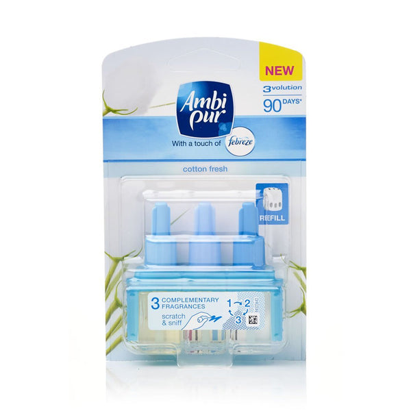 Ambi Pur 3volution Peony & Cedar Refill MEGA Pack - ONE CLICK