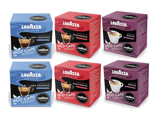 Lavazza A Modo Mio Espresso Passionale Eco Caps 16 Capsules - ONE CLICK  SUPPLIES – OneClick Supplies