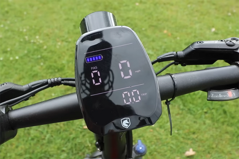 Hovsco ebike display is high-bright so you can read it even in strong direct sunlight