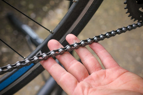 Looking for a way to shorten a chain like this. Not permanently