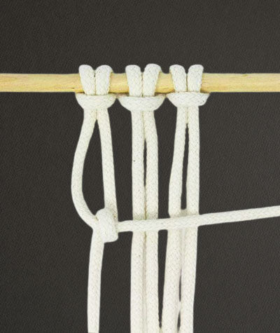 Le Noeud Baguette en Macramé : Tuto Pour Débutant – Mon boho macramé