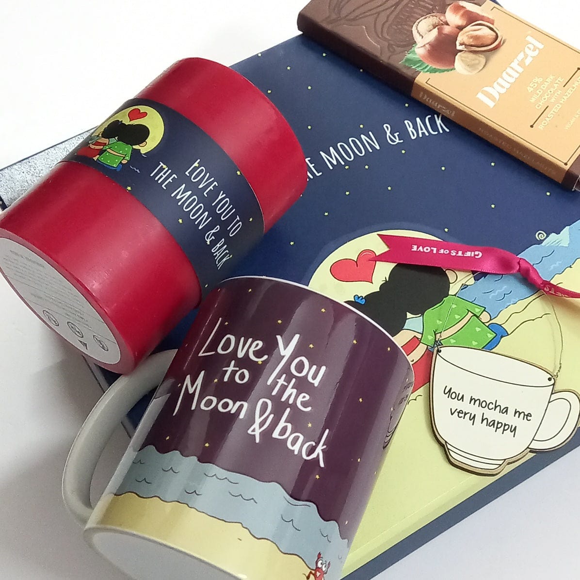 Cute Lovable Gifting By Gifts Of Love Love You To The Moon Gift Box