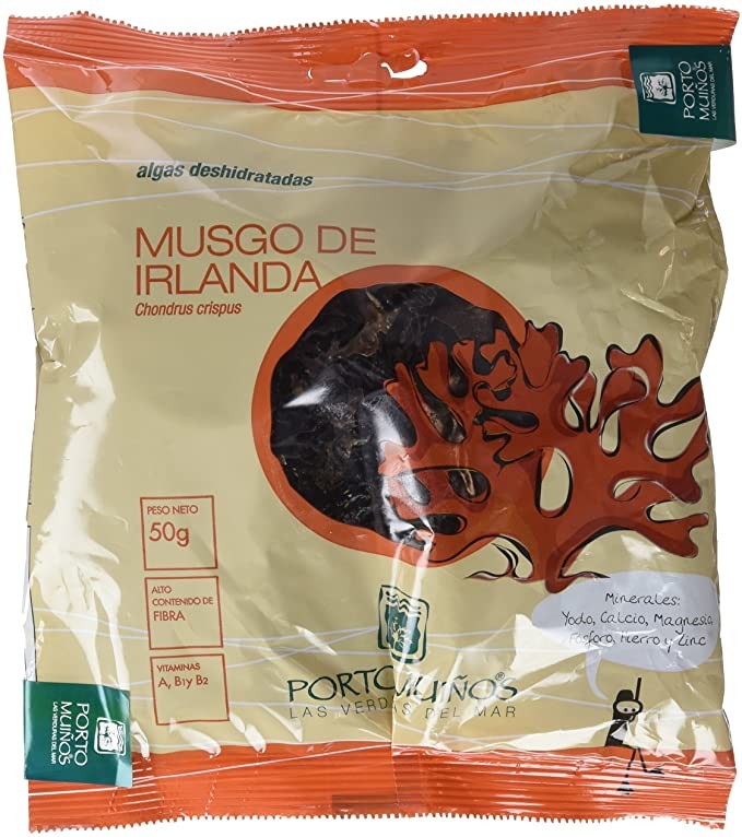 Algas musgo Irlanda Ecológica 50g Porto-muiños – Planeta Eco ??