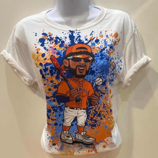 bad bunny astros shirt