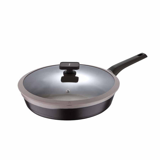 FLAMEPRO™ RAPID HEAT PROFESSIONAL ALUMINUM NONSTICK FRY PAN, TIME-AND- –  Turbo Pot