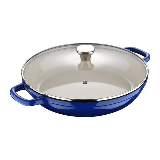 Legacy by MasterPRO - 12 Legacy Enamel Cast Iron Braiser, Fog