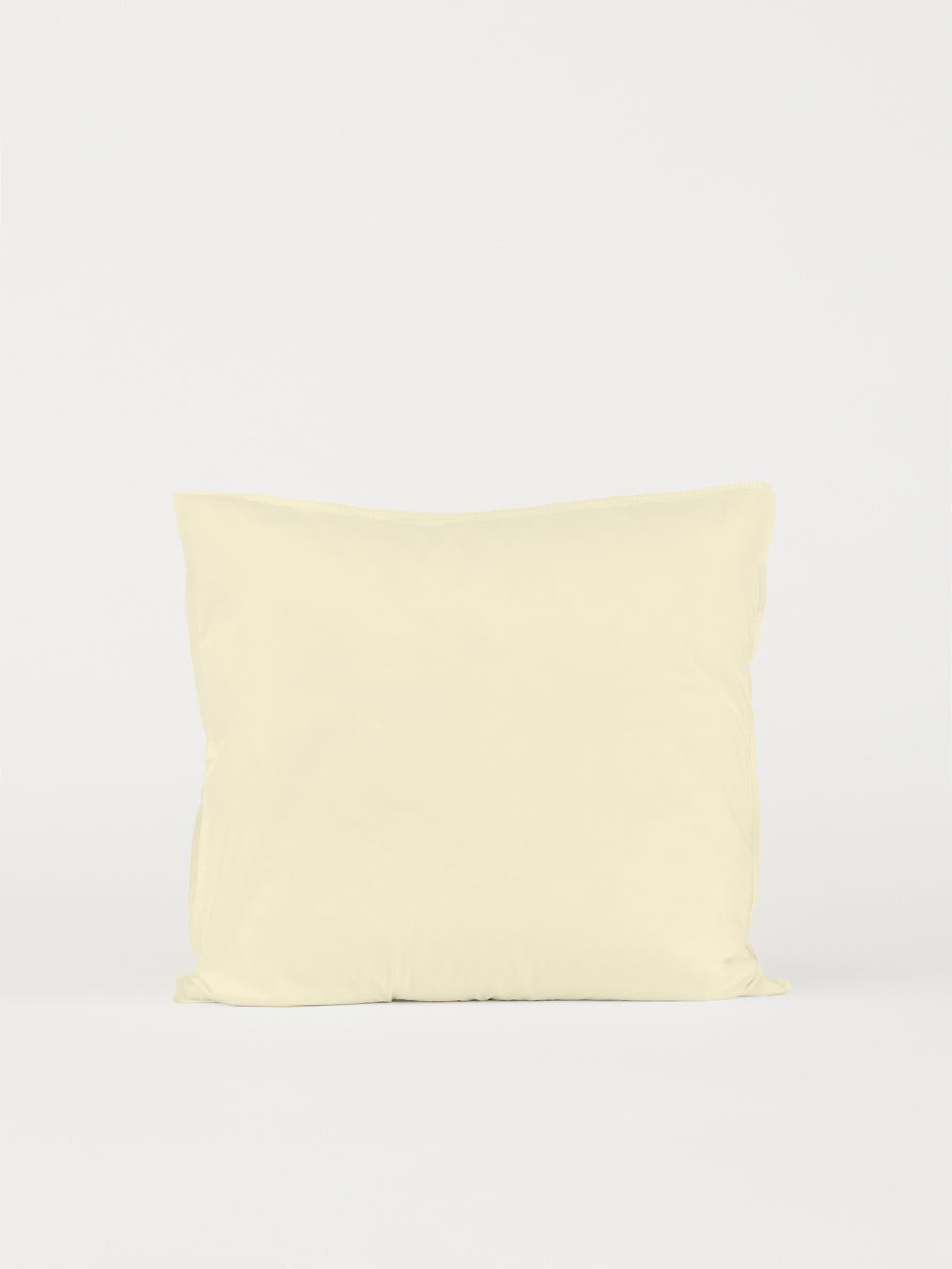 DAWN - Percale Pudebetræk (60x63) - Elderflower - 100% økologisk bomuld - Gult