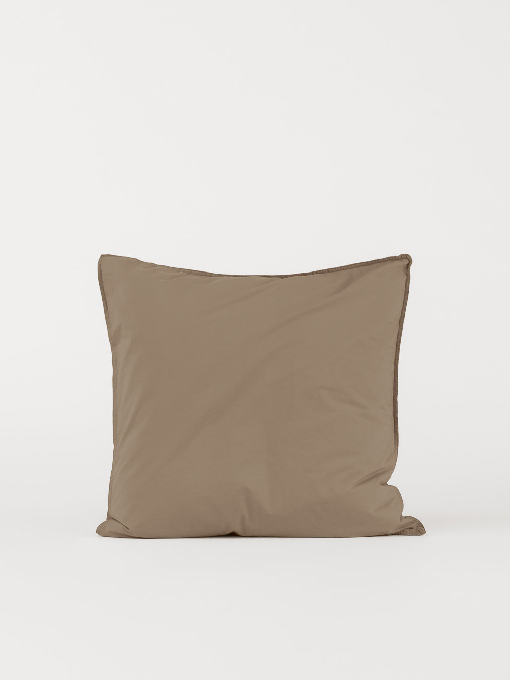 Billede af DAWN - Percale Pudebetræk (60x63) - Mocha Brown - 100% økologisk bomuld - Brunt