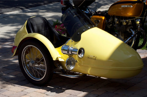 SOA Eagle sidecar with light option yellow