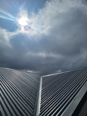 This is an image of a brand new Australian Made Colorbond Corrugated Iron Roof