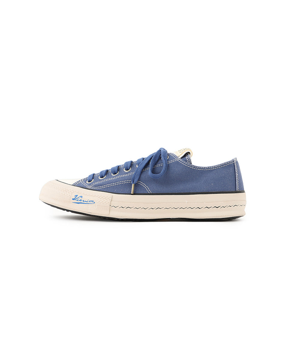 Shop Visvim Skagway Low Sneakers In Blue