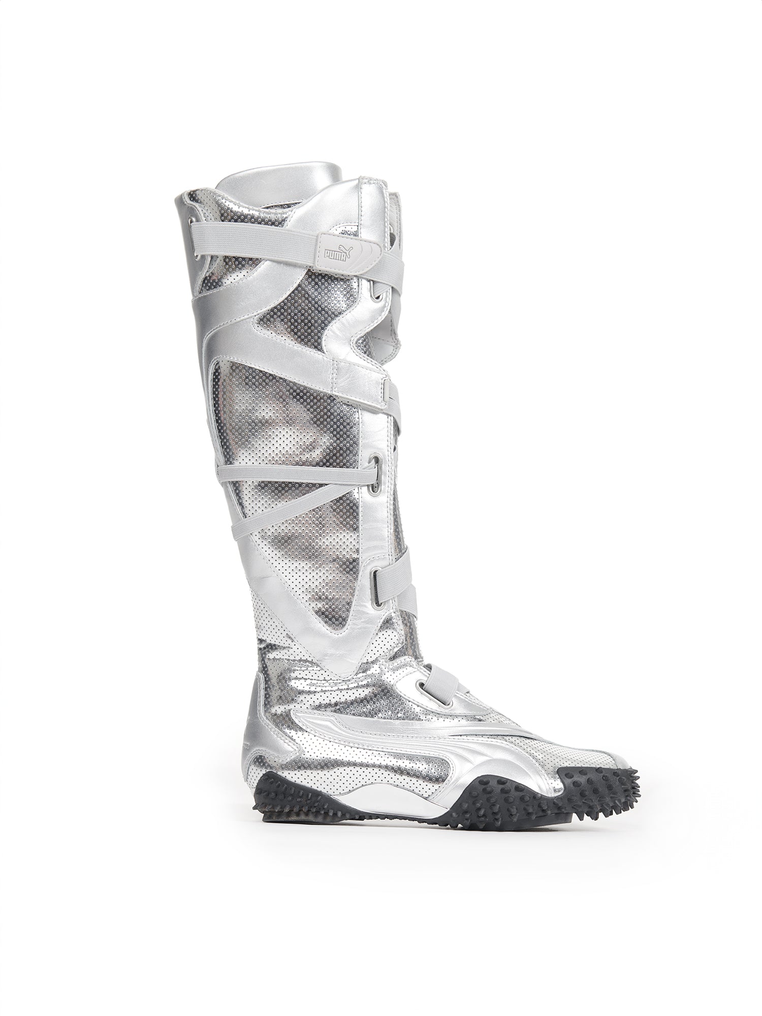 Shop Ottolinger Puma Mostro Boots In Team Silver