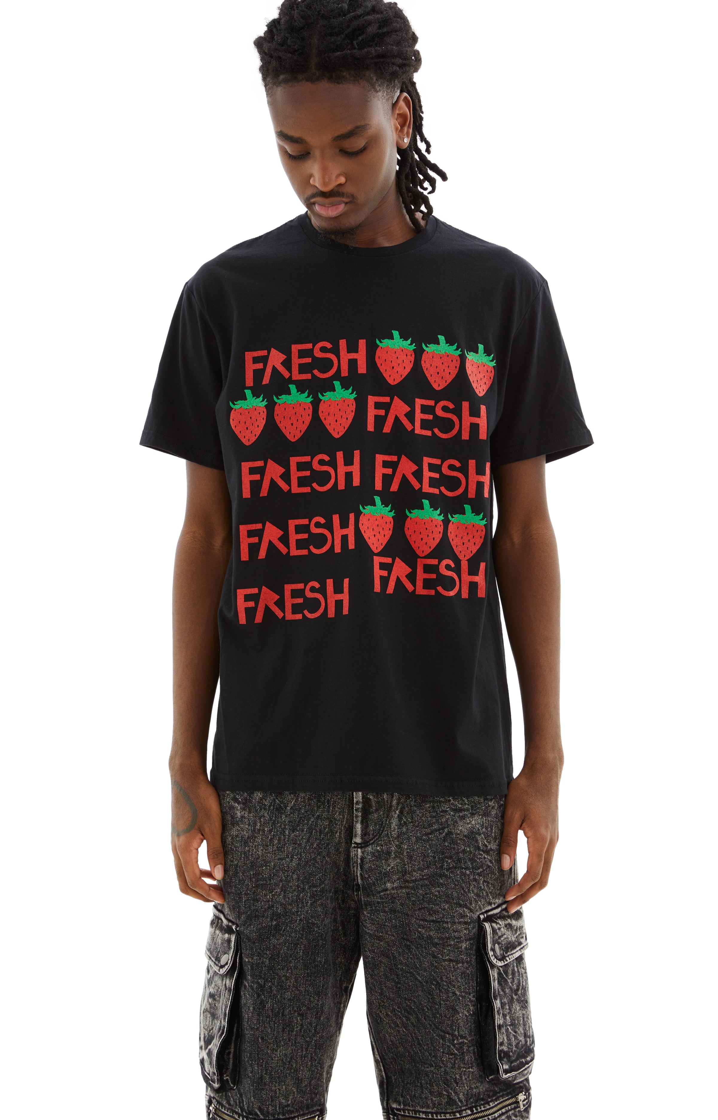 Shop Westfall Multi Fresh S/s T-shirt In Black