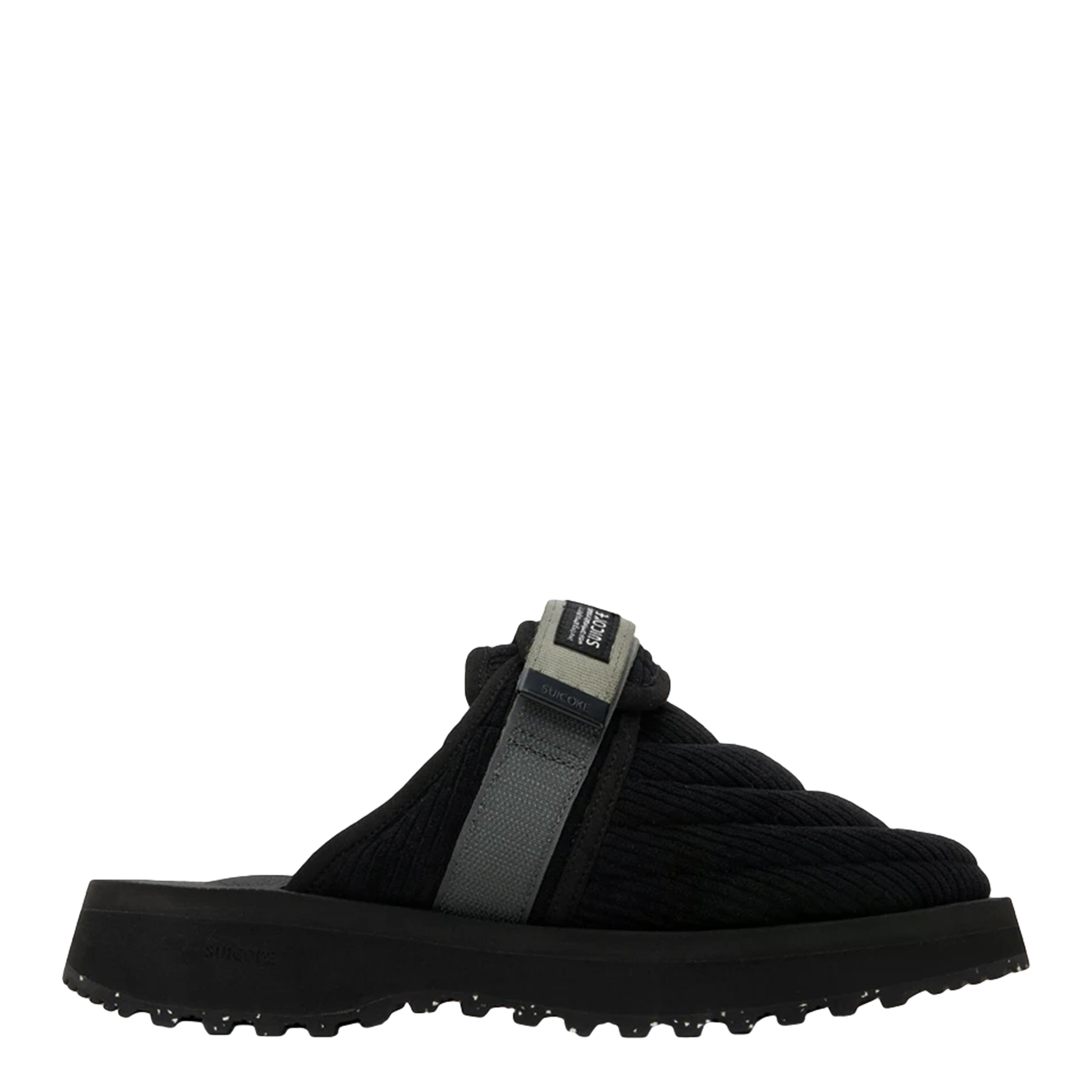 Shop Suicoke Zavo-shellab Slip-on Loafers In Ink