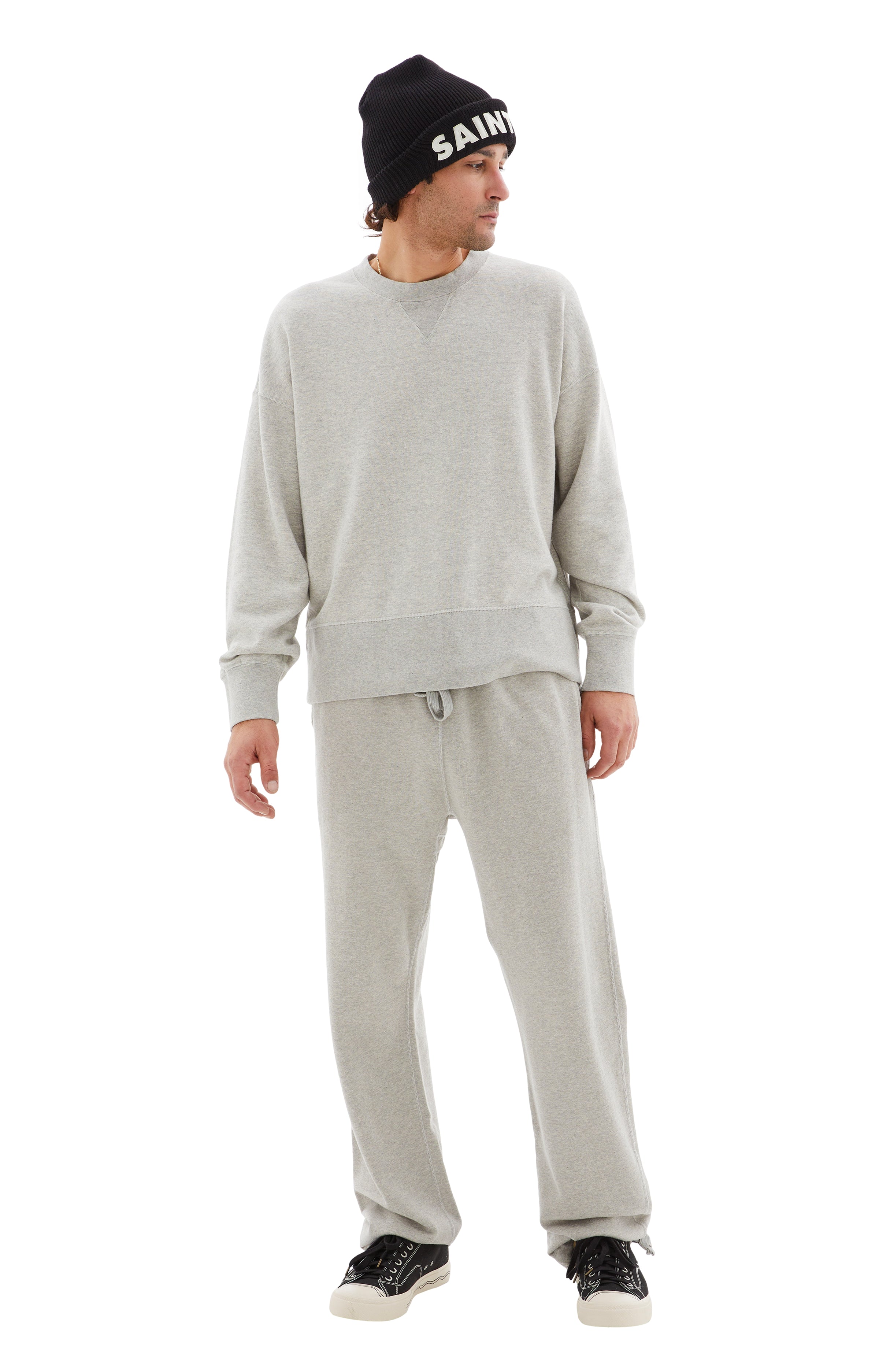 Shop Visvim Sweatpants In Grey