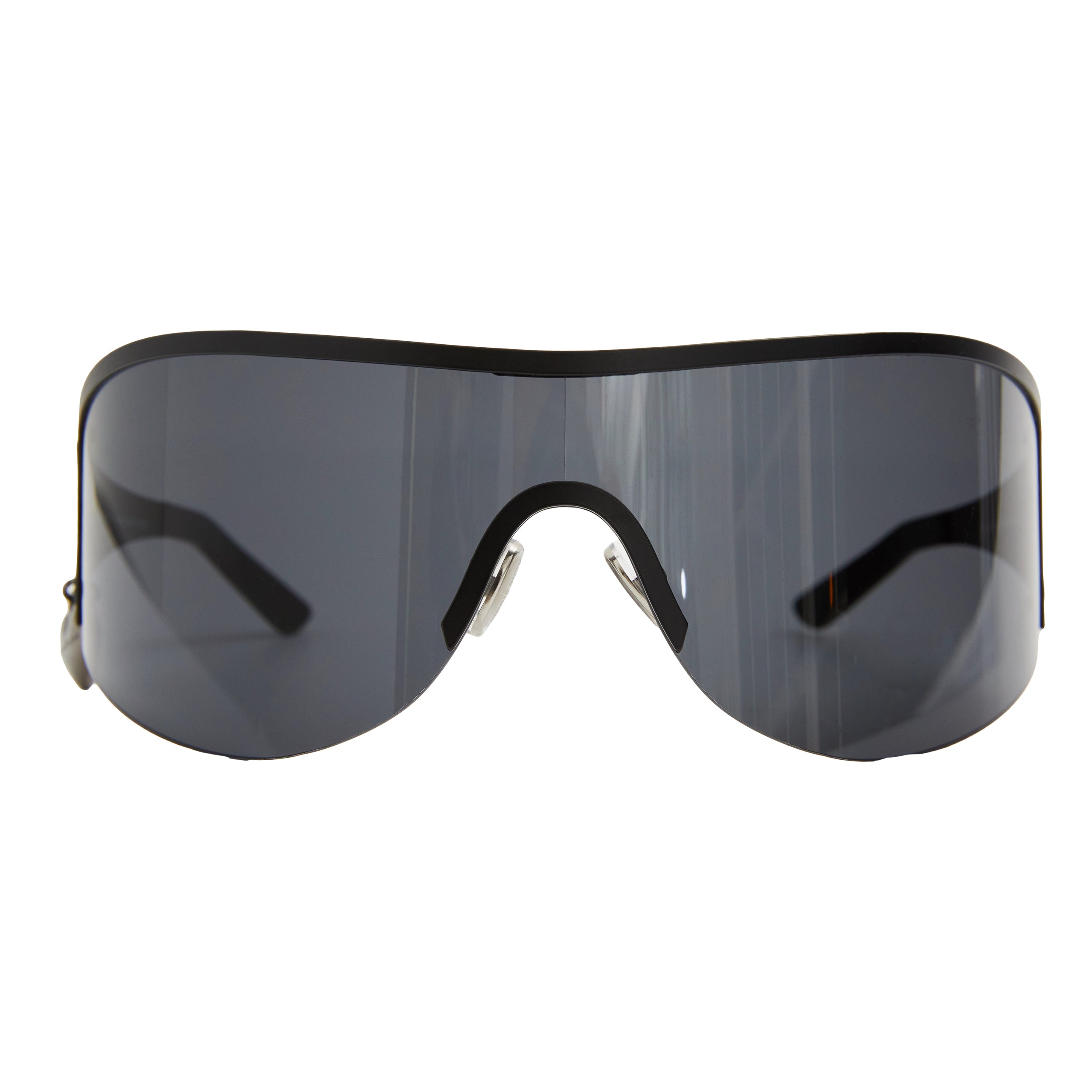 Shop Acne Studios Metal Frame Sunglasses In Black