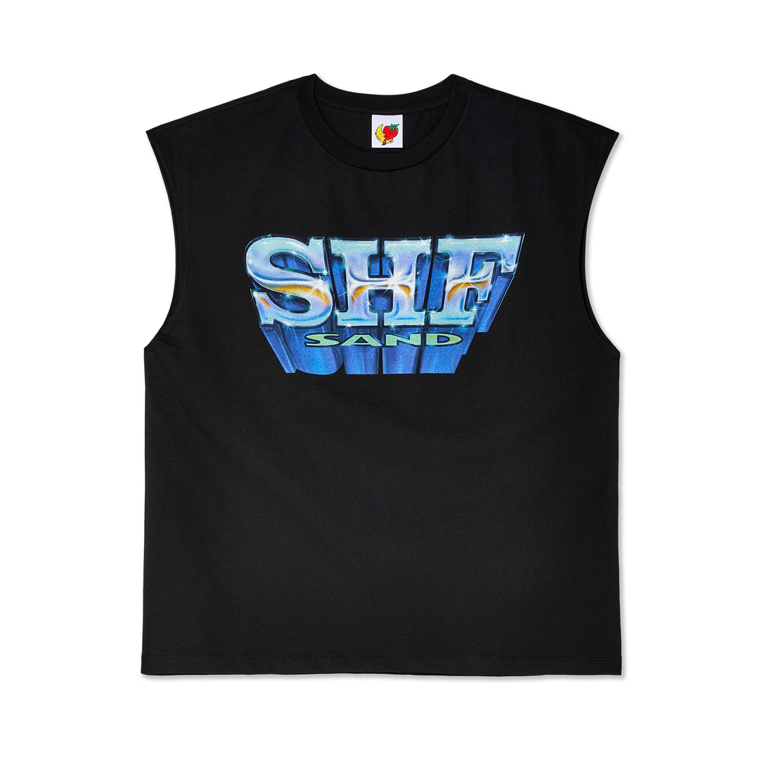 Shop Sky High Farm Workwear Shf Sand Sleeveless T-shirt In Black
