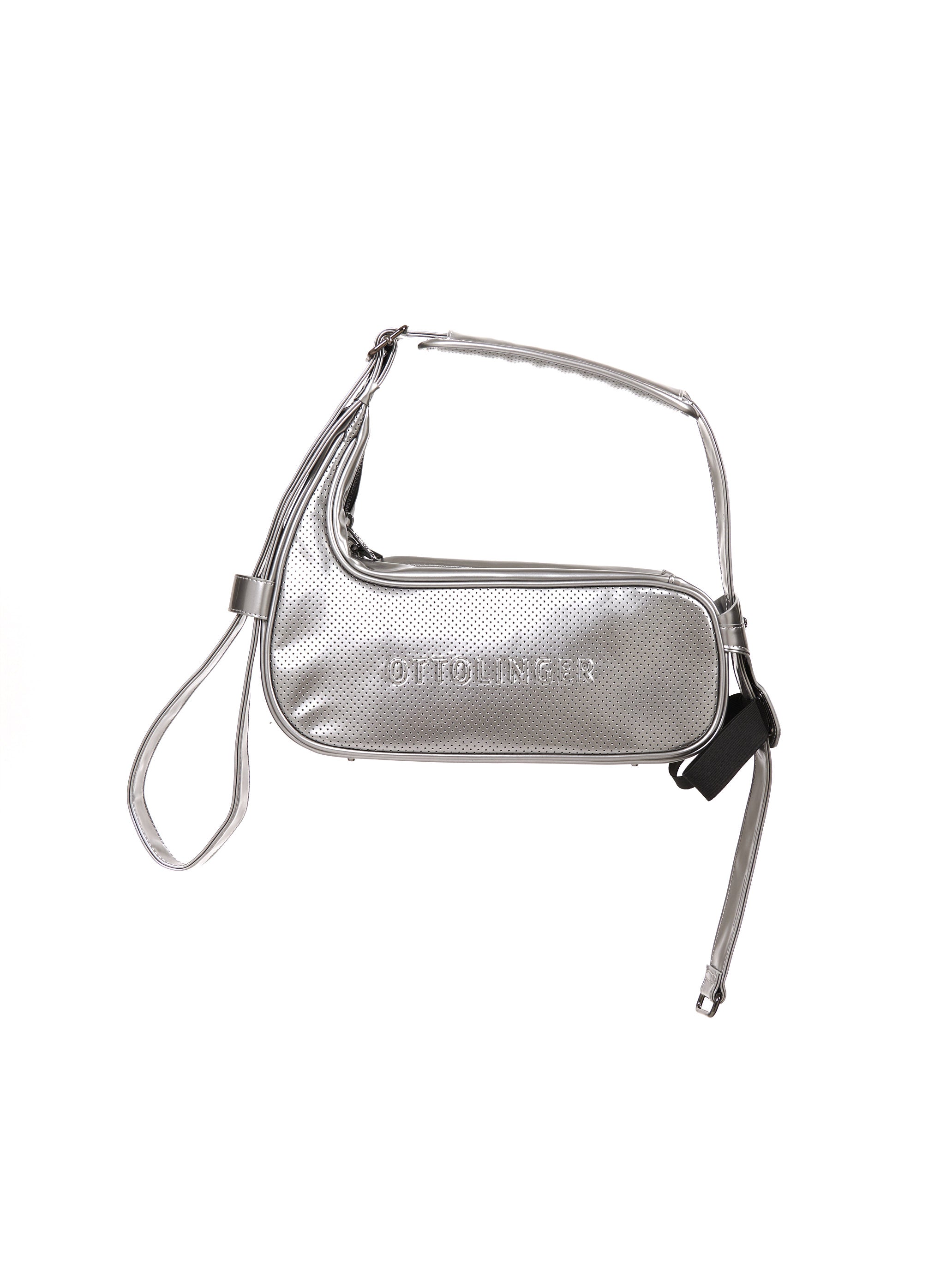 Shop Ottolinger Puma Big Bag In Aged Silver