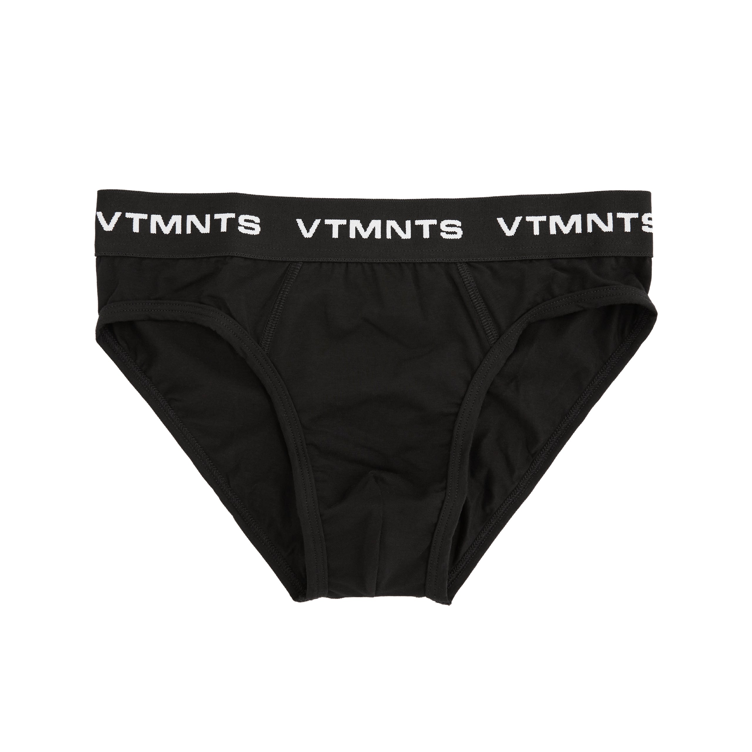 Shop Vtmnts Logo Women's Briefs In Black