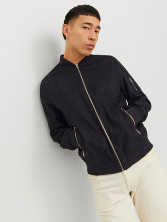 JACK & JONES chaqueta polipiel JJEROCKY