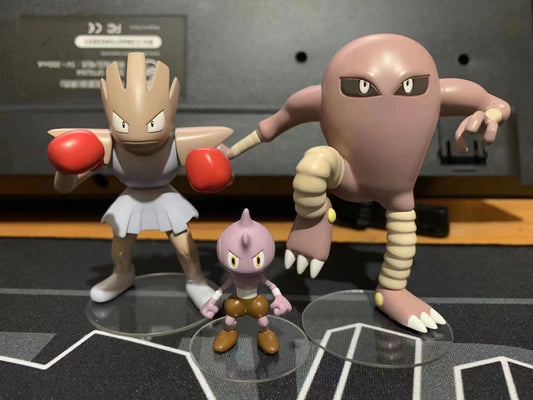 In Stock〗Pokemon Scale World Hitmonlee Hitmonchan #106 #107 1:20 - FL –  Pokemon lover