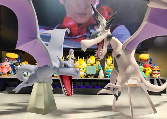 [IN STOCK] 1/40 Zukan Figure - Aerodactyl & Mega Aerodactyl