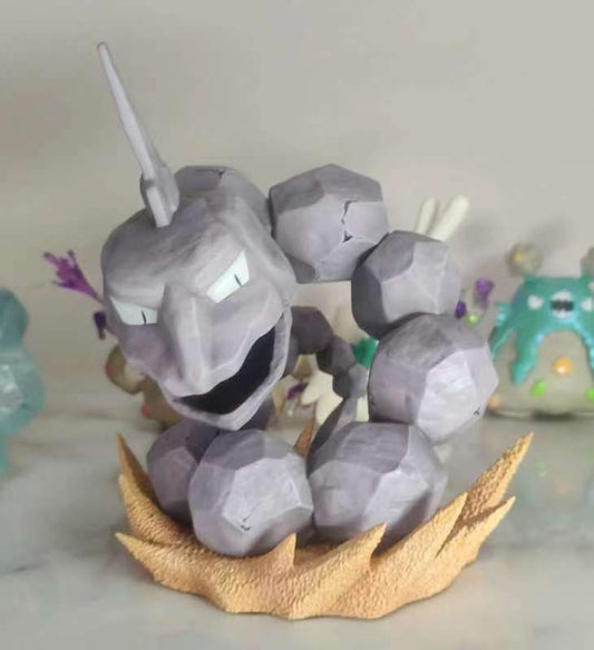 1/20 Scale World Zukan Crystal Onix - Pokemon Resin Statue - KING Studios  [In Stock]