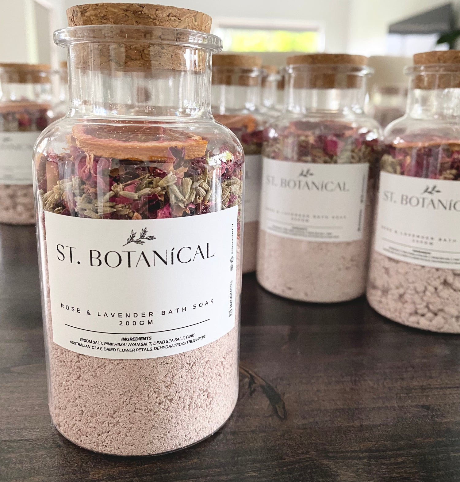 botanical bath salts